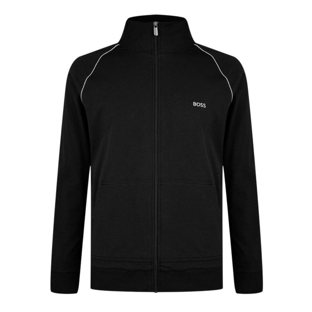 Boss Mens Cotton Casual Track Top / Black